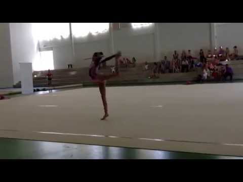 Alina Bronnikova Clubs Rhythmic Gymnastic!!!
