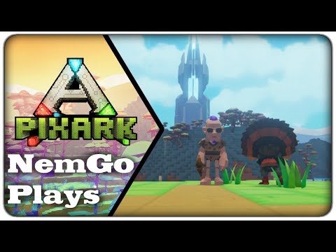 PixArk - E01: NemGo Plays PixArk for the 'first-time'