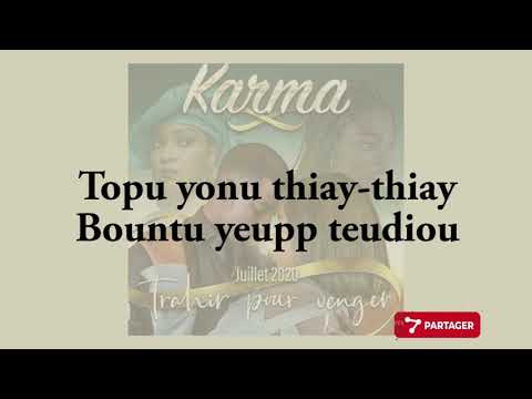 Karma, lyrics son du générique