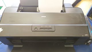 How to fix epson L1800 ink pad is at the end of its service life error