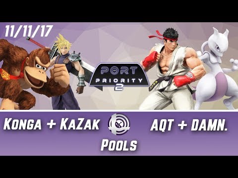 Port Priority 2 - Konga + KaZak Vs. AQT + DAMN. - Pools