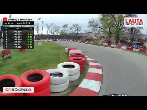 Karting "Lauta", Plovdiv, Bulgaria, SWS Race 1, Hot Lap 53,576 (9/11) (02.04.2023)