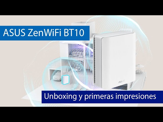 Vídeo relacionado con ASUS ZenWiFi BT10 - Router WiFi 7 Mesh tribanda, 18 Gbps, 279 m2, Dos Puertos 10G, Seguridad y Control Parental incluidos, Smart Home Master SSIDs, Mobile Tethering 4G y 5G, Blanco