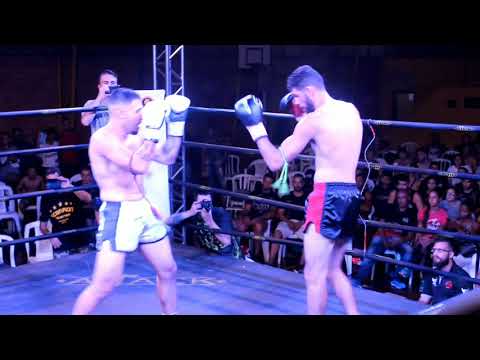 EMERSON NAVALHA (Scorpion Muaythai) VS MARCELO QUINES (Escola Gaúcha) - CINTURÃO ATTACK FIGHT 75KG
