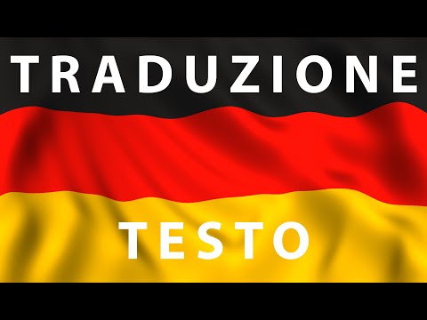 Inno nazionale della Germania TRADUZIONE + TESTO sottotitoli in Italiano Das Lied der Deutschen
