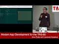 Modern App Development for the TRS-80