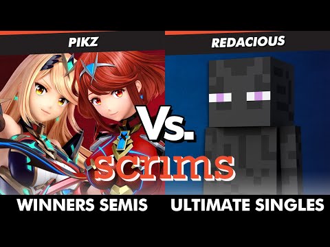 Scrims Showdown 46 Winners Semis - Pikz (Pyra Mythra) Vs. Redacious (Steve) SSBU Ultimate Tournament