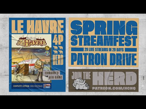 Le Havre (Revisited) - 4p Play-through, & Roundtable Discussion by Heavy Cardboard