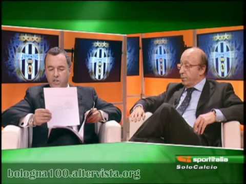 Bologna FC 1909 01/03/2010 Moggi vs. Pistocchi rissa con pensierino finale al BFC