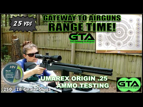 GTA RANGE TIME - Umarex Origin Ammo Test! - Gateway to Airguns Airgun