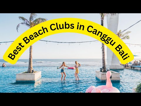 Best BEACH Clubs in Canggu
