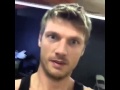 Nick Carter Rehearsals