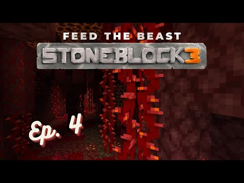 Minecraft: Stoneblock 3 Ep. 4 - Horrible Nether!