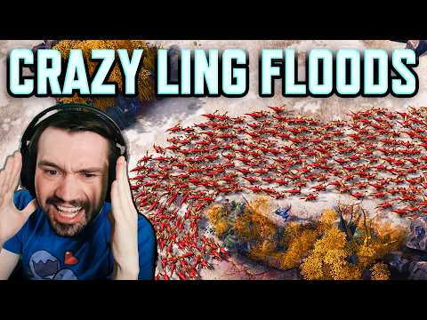 New ZERGLING FLOOD Strategy Is Amazing! StarCraft 2