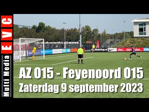 AZ O15  - Feyenoord O15 | Zaterdag 9 september 2023