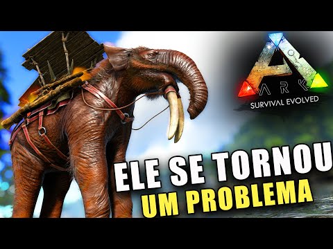 Deinotherium Titan Colossal I Domesticação e Habilidades I ARK Survival Evolved