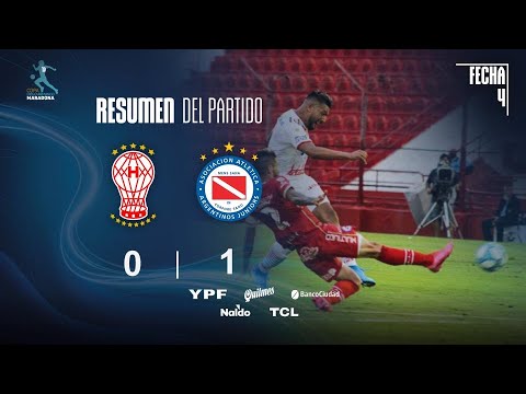 Copa Diego Maradona | Fases | Fecha 4 | resumen de Huracán - Argentinos