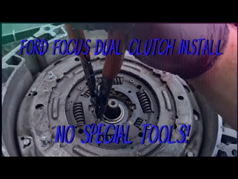 Ford Focus Dual Clutch & Fork Replacement | NO SPECIAL TOOLS! 2012-2018