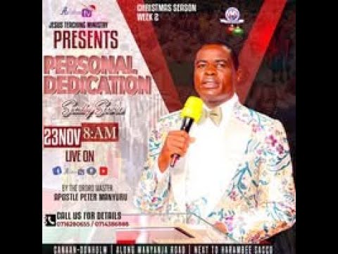 PERSONAL DEDICATION SUNDAY SERVICE.