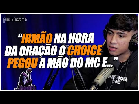 KRAWK VS CHOICE | MENOR MC FALA SOBRE LADO SOMBRIO DE CHOICE EM 2017
