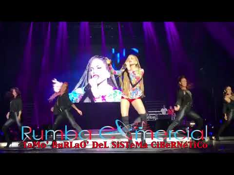 Leslie Grace Ft Becky G - Díganle (Movistar Arena, Chile) [RumbaComercial.Com]
