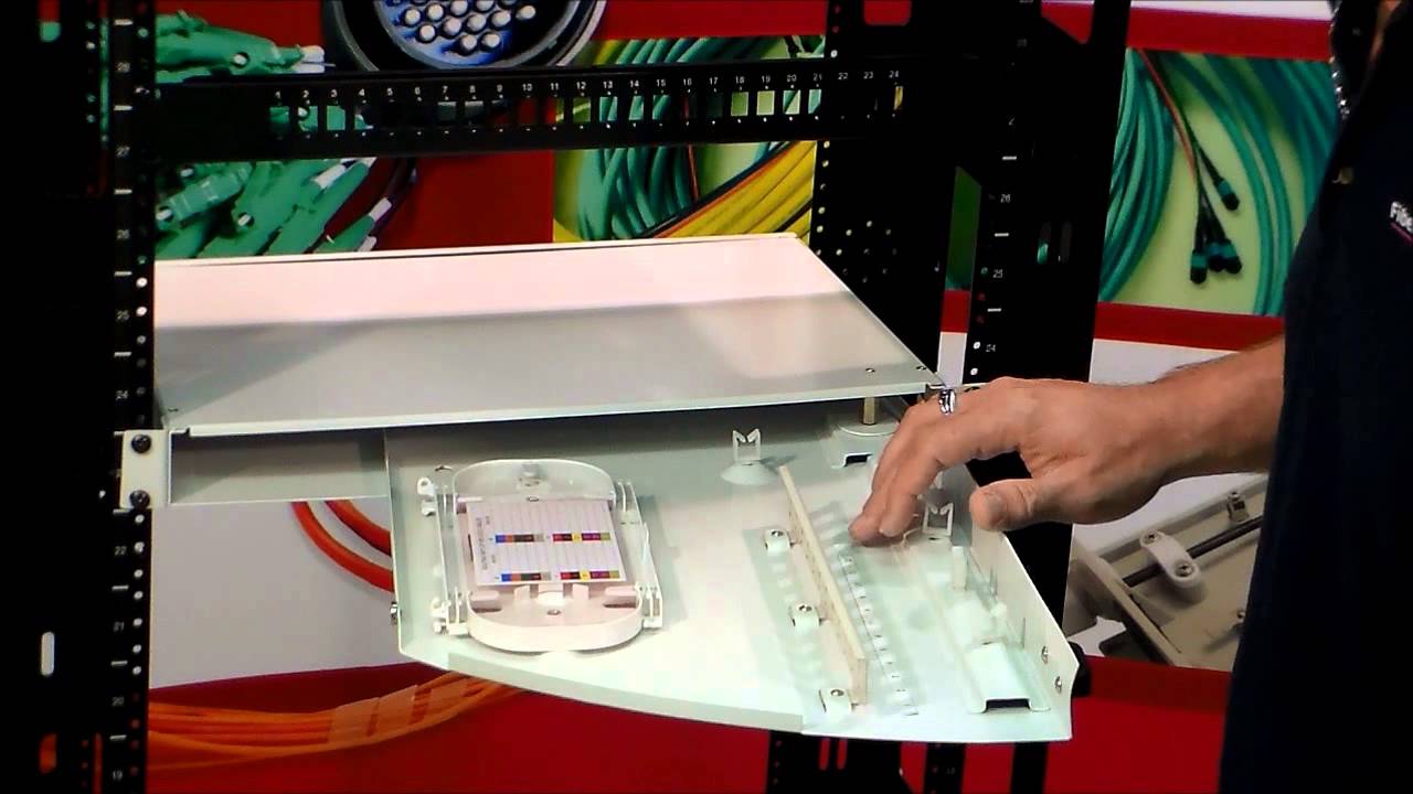 Swing Out Fiber Optic Patch Panels