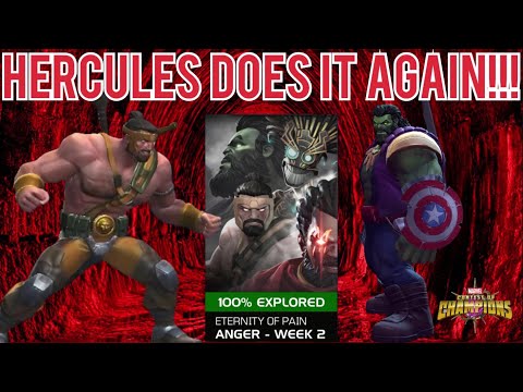 UNBELIEVABLE | Hercules SOLOS Yet Another ETERNITY OF PAIN BOSS! #mcoc #marvel