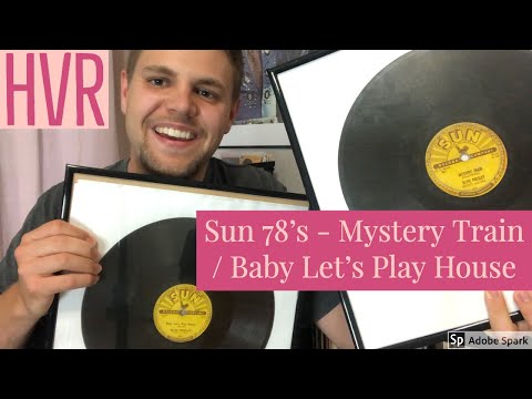 Elvis Best Vinyl Finds #6 - Sun 78 RPM Singles - Mystery Train / Baby Let's Play House