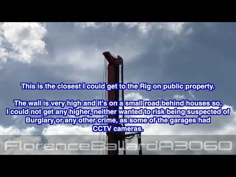 COVIDeo19-clips ~ Van Elle Piling Rig @ Mercedes-Benz Construction Site, Great West Road, West Londo