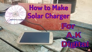 How to make solar energy charge for AK Digital's