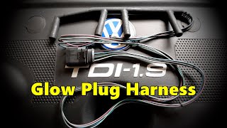 How To Replace a Jetta TDI Glow Plug Harness, the Hard Way (Mk4 ALH)