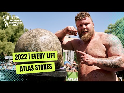 EVERY LIFT | Atlas Stones | 2022 SBD World's Strongest Man
