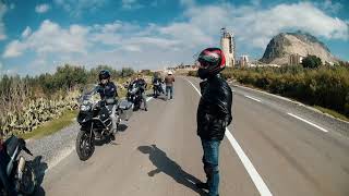 preview picture of video 'Takrouna, Jbel Ressas et Hammamet avec Moto Club de la Marsa'