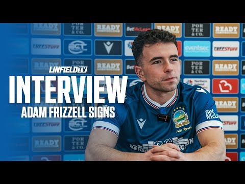 New Signing Adam Frizzell Speaks to Linfield TV