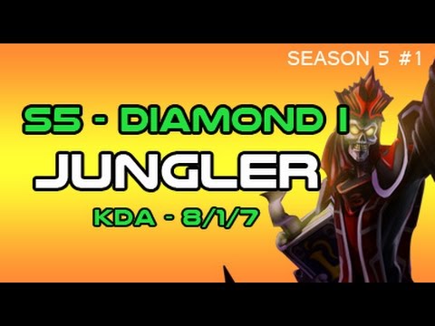 [Jungler] Karthus vs Lee sin - Challenger/Diamond - S5 Ranked - 2015