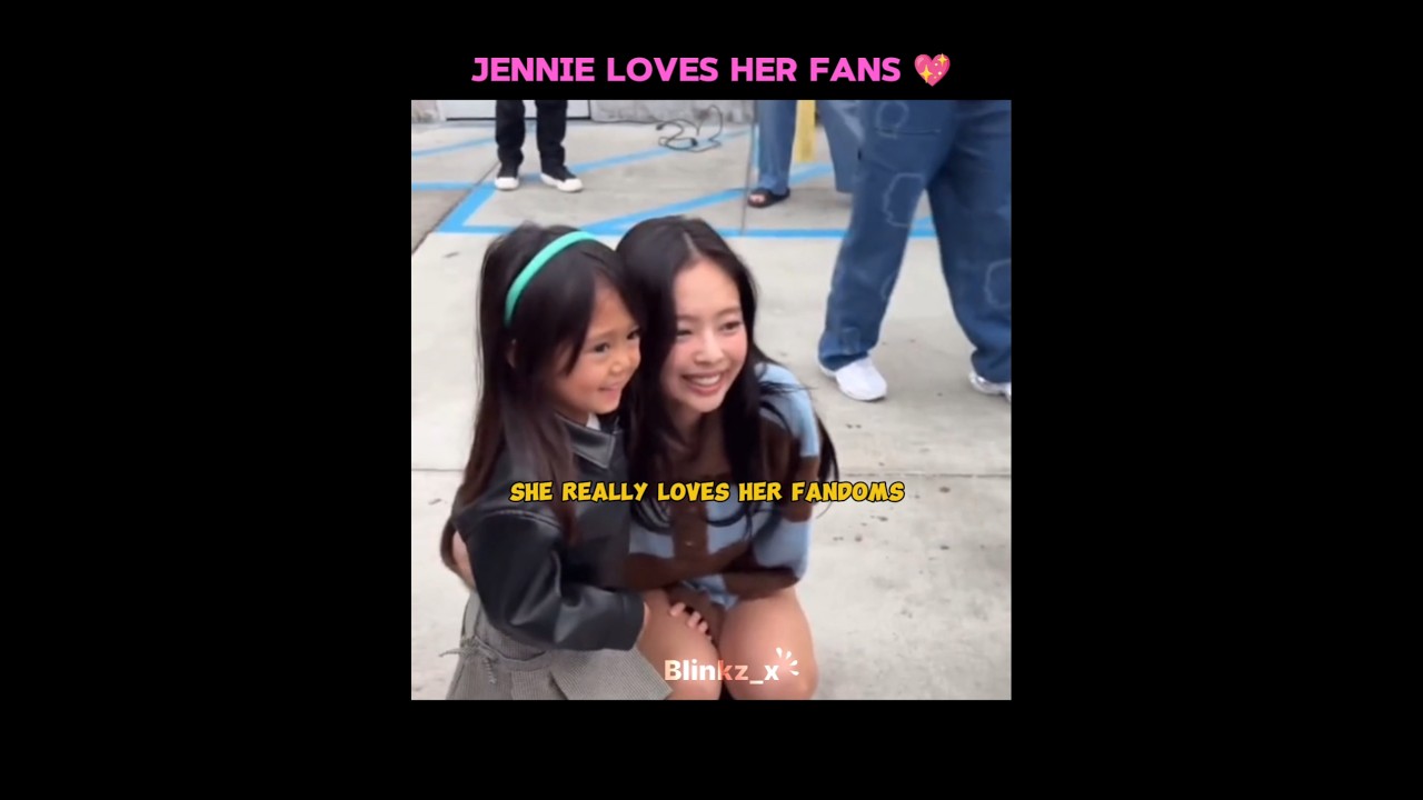 JENNIE loves her fans 💖#jennie #blackpink #shorts #youtubeshorts #jisoo #lisa #rose #shortsforyou