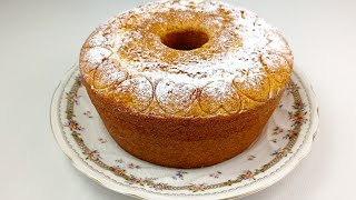 Bolo de fubá na Batedeira