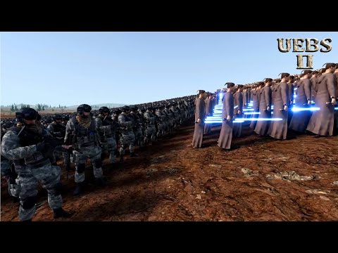 REVENGE MISSION 10,000 SPECIAL FORCES GUARD 7,000 LASER KNIGHTS AGAINST 3,000,000 ZOMBIES | UEBS 2