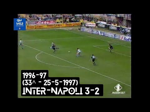 1996-97 (33rd - 25-05-1997) INTER-Napoli 3-2 [Aut.Ince,Ince,Zamorano,Djorkaeff,Caccia] Pressing
