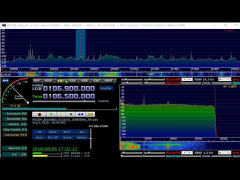 106 5 MHz Dorozhnoe Radio Aug 05,2018 0200 UTC