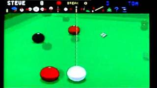 Jimmy White's Whirlwind Snooker on Commodore Amiga. Gameplay & Commentary