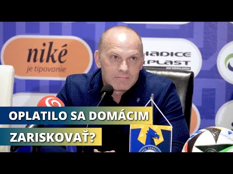 TLAČOVÁ KONFERENCIA: MFK Zemplín Michalovce - AS Trenčín (3:2, 19.4.2025)