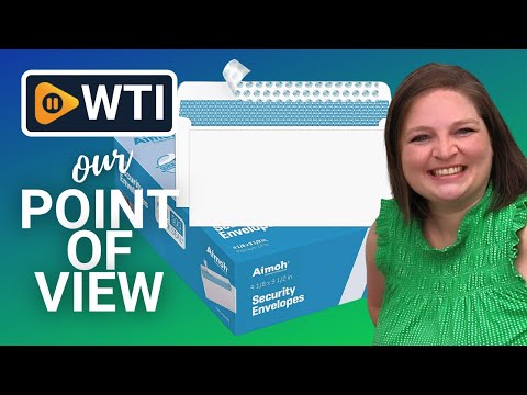 Aimoh #10 Security Self-Seal Envelopes - WTI product video review