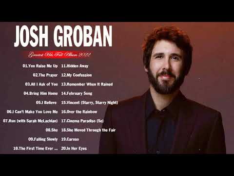Josh Groban Greatest Hits Full Album - Josh Groban Best Songs Of Playlist 2022