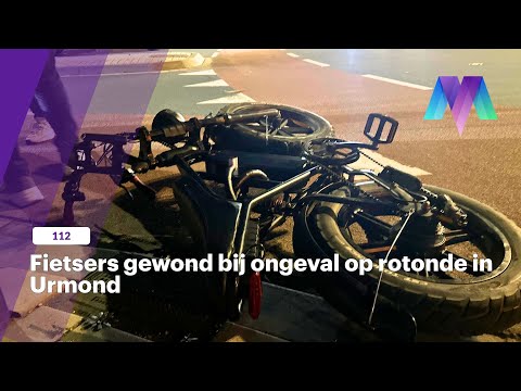 Fietsers gewond bij ongeval op rotonde in Urmond
