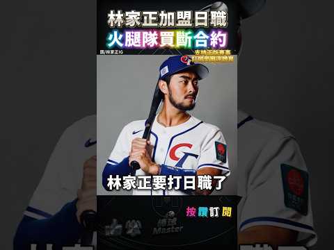 林家正加盟日職 與古林睿煬、孫易磊當隊友