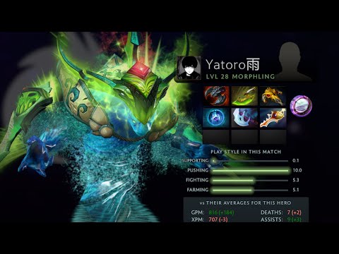 Dota 2 Replay 7.32D Yatoro's Morphling Team Spirit vs Tundra Esports