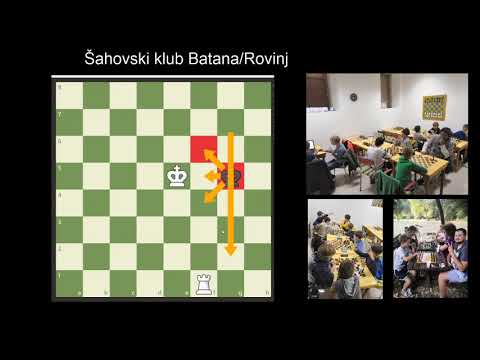 Škola šaha- Mat s topom i kraljem