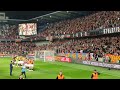 Sparta Prague vs Betis 1-0 incredible atmosphere after the game (UEFA Europa League 2023)