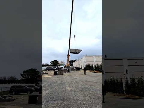 Close to a $1M upgrade — brand-new A/C system now being installed at Lake Terrace Hsll in Lakewood.